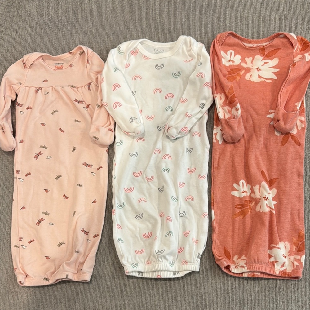 Newborn gowns